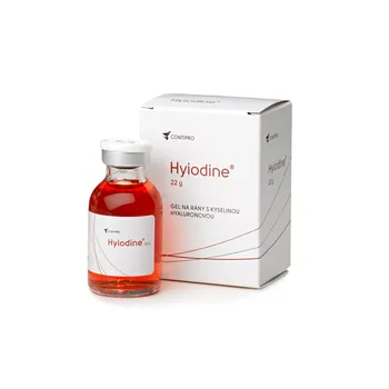Krytí na ránu Contipro Hyiodine gel 1 x 22 ml