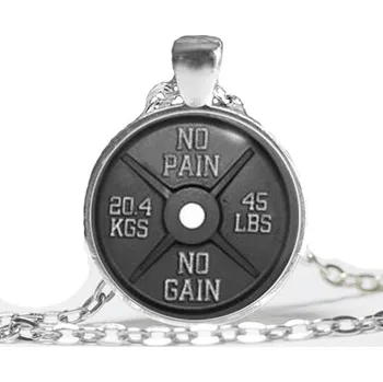 Přívěsek Blingstar Přívěsek Glass - No Pain No Gain - 1606