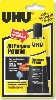 montážní lepidlo UHU All Purpose Power Transparent 33 g