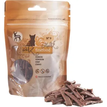 Pamlsek pro kočku Catz Finefood Meatz No.9 jelení 45 g