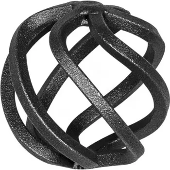 PSG Ozdobný košík pro kovaný plot, bránu, zábradlí a mříže 12.010, pr. 6x6 mm, 70 x 70 mm