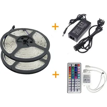 LED páska Bentech 5050 RGB Kompletní LED pásek 10m s dálkovým ovladačem