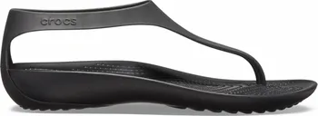 Dámské sandále Crocs Serena Flip černé 37-38