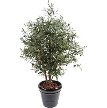umělá květina Luxusní umělý strom OLIVOVNÍK BUSH, 140cm