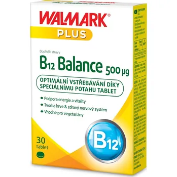 Walmark B12 Balance 500 mcg 30 tbl. Walmark B12 Balance 500 mcg 30 tbl.
