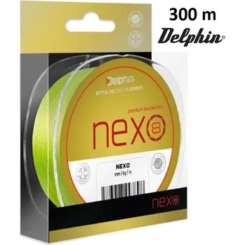 Delphin NEXO 8 fluo pletená šňůra 300 m průměr: 0,08 mm