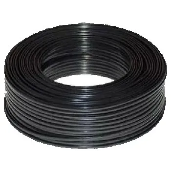 Síťový kabel DATACOM Telefonní kabel 4-žilový lanko 100m černý