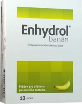 Lék na průjem Akacia Enhydrol banán 10 sáčků