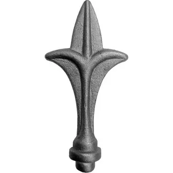 PSG Kovaný hrot - špička pro kovaný plot a bránu 40.041, 125x60 mm, základna 13 mm