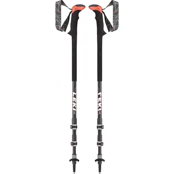 Trekingová hůl LEKI Sherpa XTG Antishock 6492029 2019 červená/bílá 110 - 145 cm