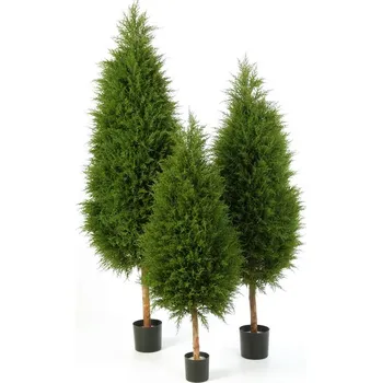 umělá květina Luxusní umělý strom CYPŘIŠ STROM, 120 cm