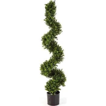 umělá květina Luxusní umělý strom BUKSUS SPIRAL STROM, 135 cm
