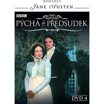 DVD film Pýcha a předsudek disk 4 DVD (Jane Austen)