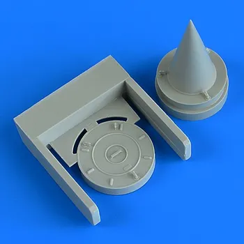 Plastikový model Quickboost 1/48 MiG-21 F.O.D. covers (Eduard)