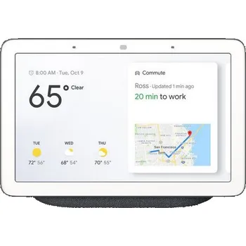 hlasový asistent Google Home Hub Charcoal