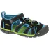 Chlapecké sandály KEEN Seacamp II CNX Black/Blue Danube