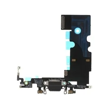 Apple iPhone 8 Lightning Dock + Audio Jack Connector Flex kabel black
