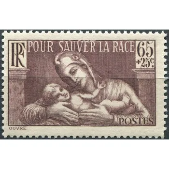 Poštovní známka Post France (1937) MiNr. 361 ** - Francie - Společnost pro zdravotní péči