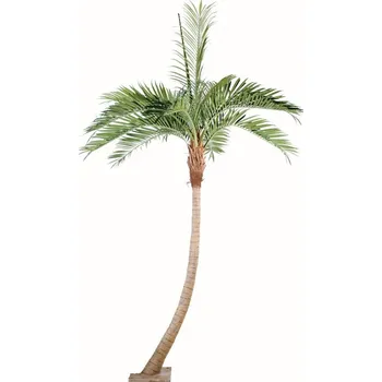 umělá květina Umělá kokosová palma oblý kmen, 400cm