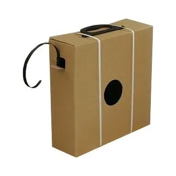 Obalový materiál Vázací pásek v kartonu pro odvíjení 16x0,6m - 2400N