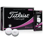 Titleist ball PRO V1 růžové3 ks