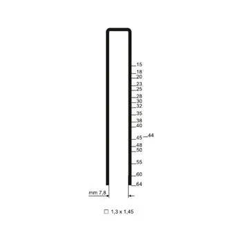 Průmyslová sponka Spony na dřevěné obaly 363/45 ZN