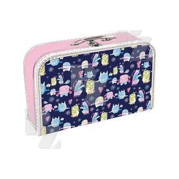 Kufřík papírový velký Happy Monsters 35cm 2016, Stil