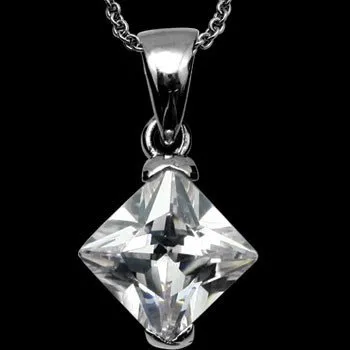 Přívěsek Steel Edge Přívěsek na řetízek se zirkonem 003-cr