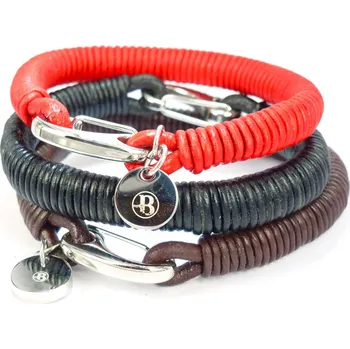 Náramek Bandito Kožený náramek 034 -19 Barva: Hnědá