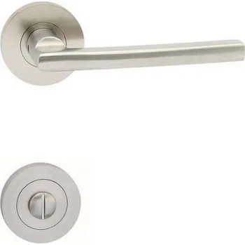 Dveřní kování Cobra Plaza-R WC In BN971E30 nerez