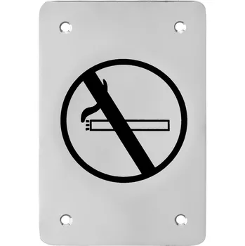 Informační tabulka Piktogram Zákaz kouření HR nerez (Piktogram Zákaz kouření HR nerez)