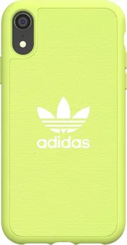 Pouzdro na mobilní telefon Adidas Originals Moulded Canvas pro iPhone XR limetkové