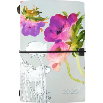 Diář Albi Diář luxusní květinový 2020