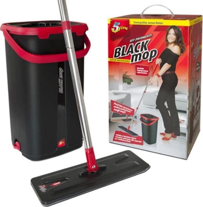 Orlandi S.p.A. SuperFive Black mop kit