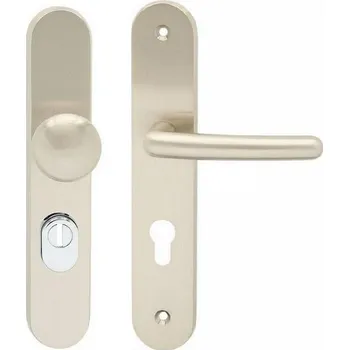 Dveřní kování Cobra Sveva+ PZL72 ONS HGC1032672CL+ překrytka nikl matný