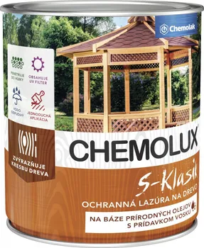 Lak na dřevo Chemolak Chemolux S Klasik 9 l