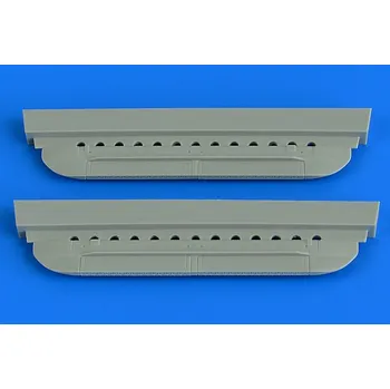 Plastikový model Aires 1/48 MiG-23MLD chaff/flare dispenser (loaded) (Trumpeter)