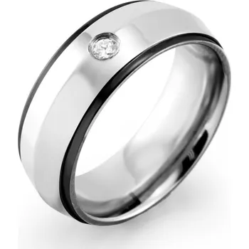 Prsten Steel Edge pánské prsteny z chirurgické oceli MCRSS019 Velikost: 59