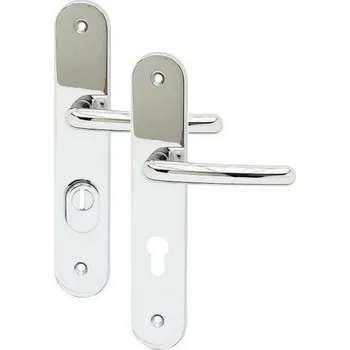 Dveřní kování Cobra Sveva+ PZR72 OC HGC1032572CR+ překrytka chrom lesklý