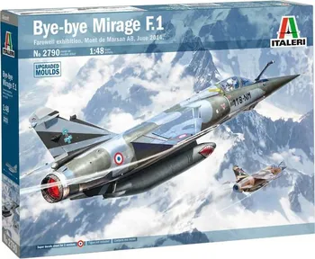 Plastikový model Italeri Bye-bye Mirage F1 - 1:48