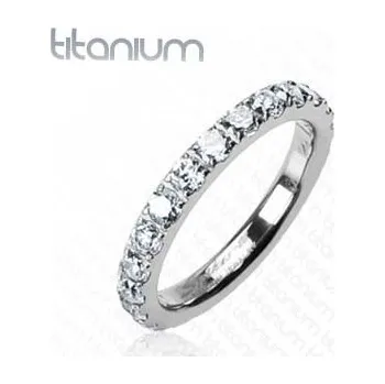 Prsten Steel Edge Titanový prsten SEHTRI3866 velikost: 49