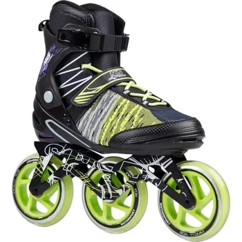 Kolečkové brusle Nils Extreme NA 1206 černé/zelené