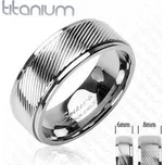 Steel Edge Titanové snubní prsteny SEHRTI0350 Velikost: 67