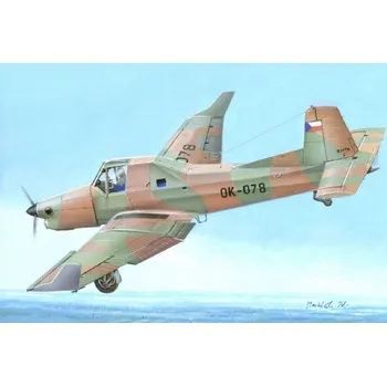 Plastikový model 1:72 Let Z-37TM „Turbo Military“