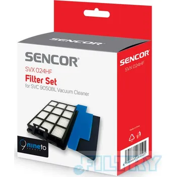 Filtr do vysavače Sencor SVX024HF filtr pro vysavač Sencor SVC 9050 BL 9Nineto Remote