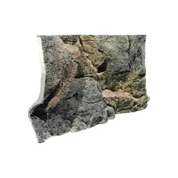 Dekorace do akvária BACK TO NATURE Pozadí Rocky, 80x40 cm