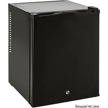 Lednice Minibar hotelový 40 L, absorbční, černý, plná dvířka