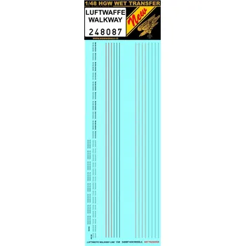 Plastikový model HGW 1/48 LUFTWAFFE WALKWAY - chodníčky
