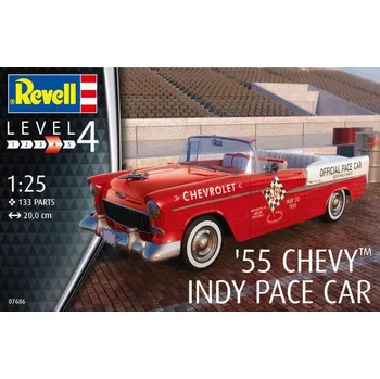 Plastikový model Revell 55 Chevy Indy Pace Car 1:25