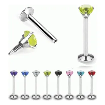 Piercing Steel Edge piercing do rtu SELSI03 Barva: Růžová